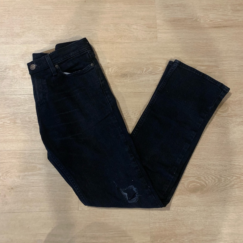 Like New Hollister slim boot jeans